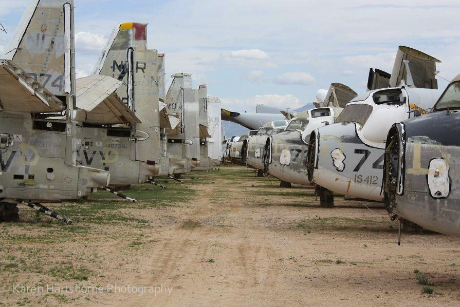Airplane Graveyard in Tucson, Arizona  VisualRiver39;s Blog